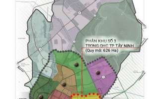 TP.Tây Ninh: Công bố Đồ án quy hoạch phân khu 3 “Khu dân cư văn hóa đặc trưng” tỷ lệ 1/2.000