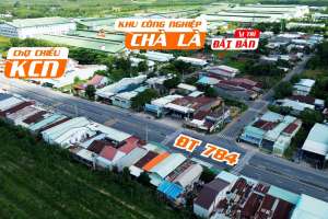Đất 2 mặt tiền đường sát Khu công nghiệp Chà Là, phường Ninh Thạnh, Tây Ninh