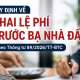 Mẫu số 01/LPTB: Tờ khai lệ phí trước bạ năm 2026 (Áp dụng đối với nhà, đất) Thông tư 89/2026/TT-BTC