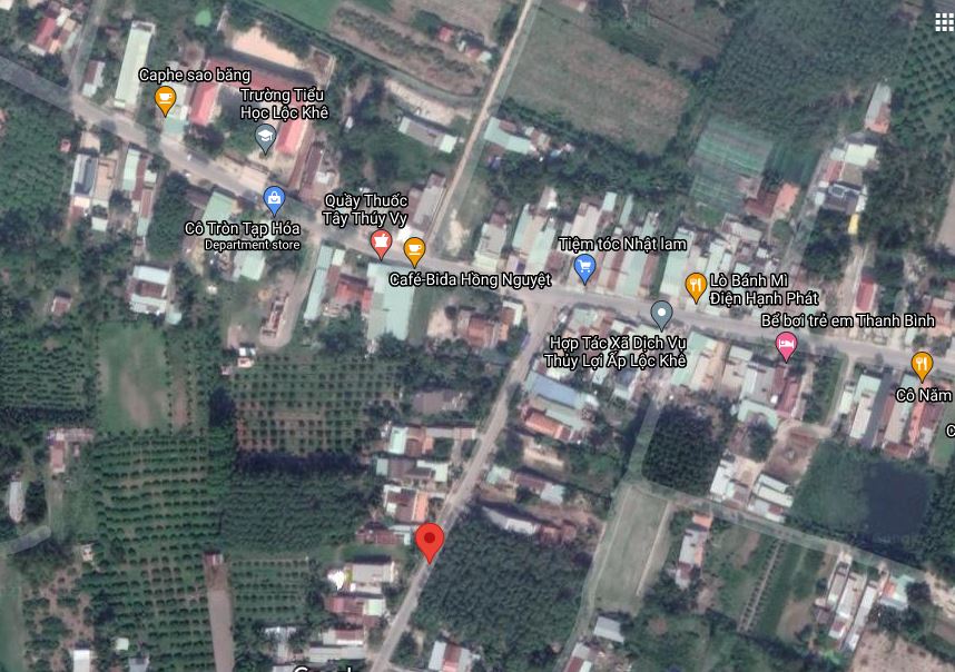 Bán đất mặt tiền đường nhựa ngay chợ Lộc Khê, phường Gia Lộc, tx Trảng Bàng, Tây Ninh
