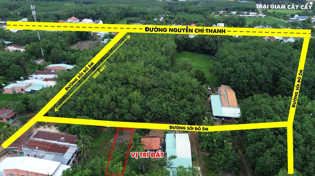 Bán đất thổ cư giá rẻ cho nhà đầu tư 14m x 30m cách đường Nguyễn Chí Thanh 200 mét