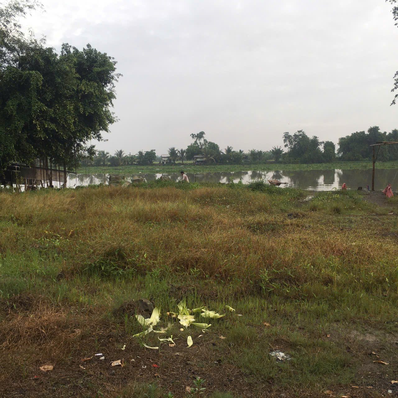 Đất Mặt Tiền Sông Vàm Cỏ, 20m mặt sông, 600m2 giá 1ty4 hàng hiếm