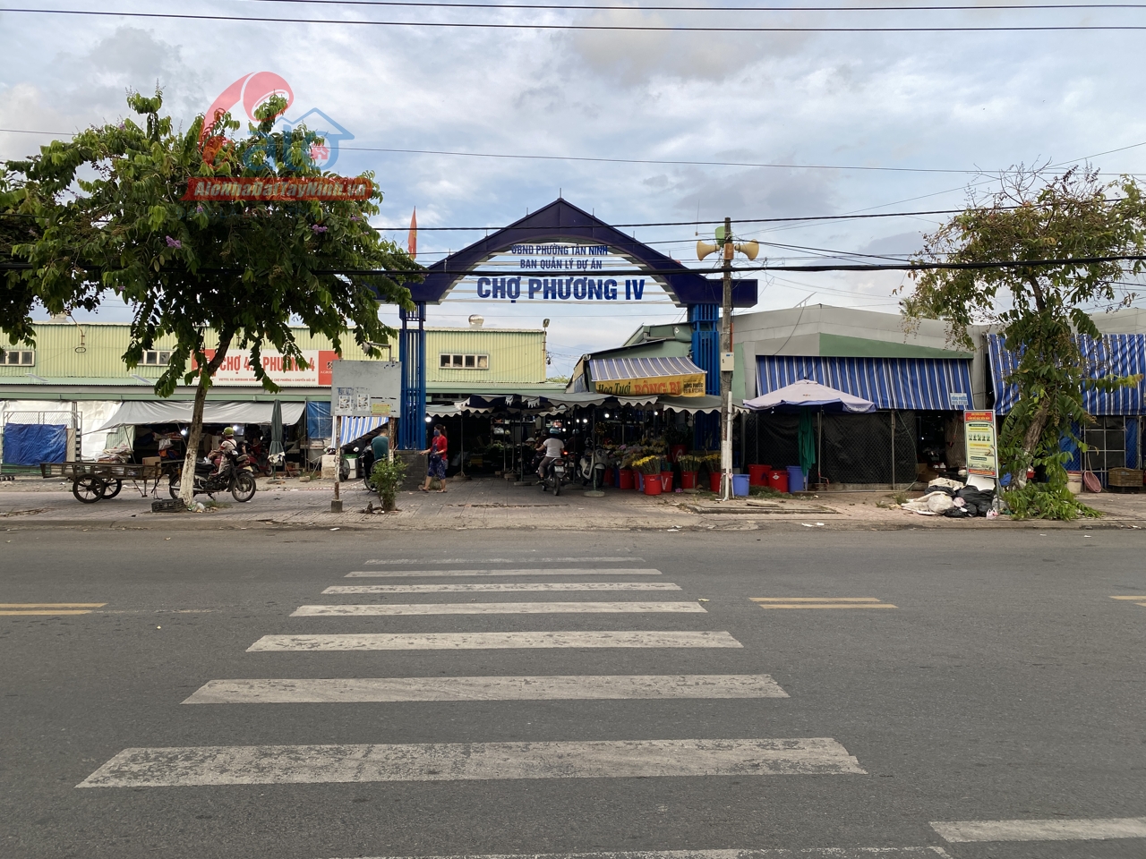 Nhà đất mặt tiền đường Võ Thị Sáu, phường Tân Ninh, Tây Ninh – có nguồn thu nhập ổn định hàng tháng