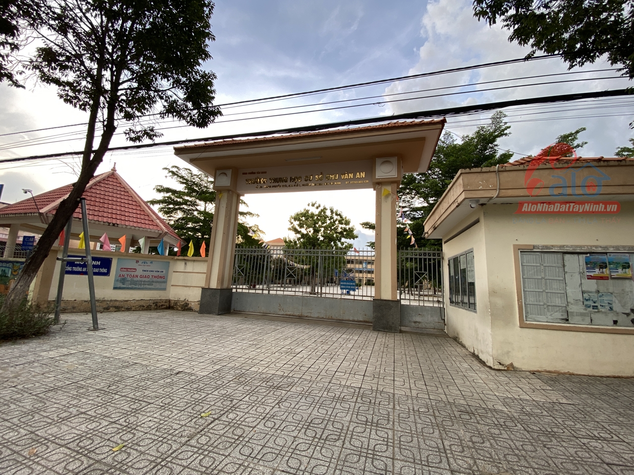 Nhà đất mặt tiền đường Võ Thị Sáu, phường Tân Ninh, Tây Ninh – có nguồn thu nhập ổn định hàng tháng