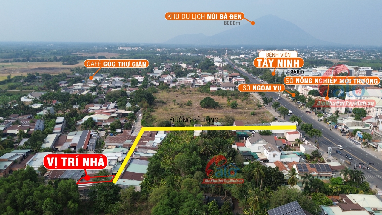 BÁN NHÀ TRUNG TÂM TP. TÂY NINH cũ – GẦN VINCOM, VỊ TRÍ THUẬN TIỆN