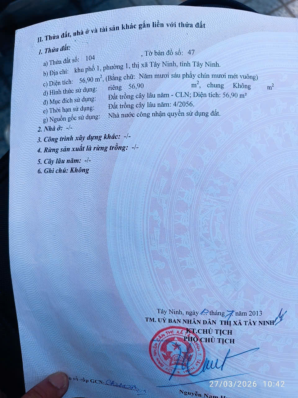 BÁN NHÀ TRUNG TÂM TP. TÂY NINH cũ – GẦN VINCOM, VỊ TRÍ THUẬN TIỆN